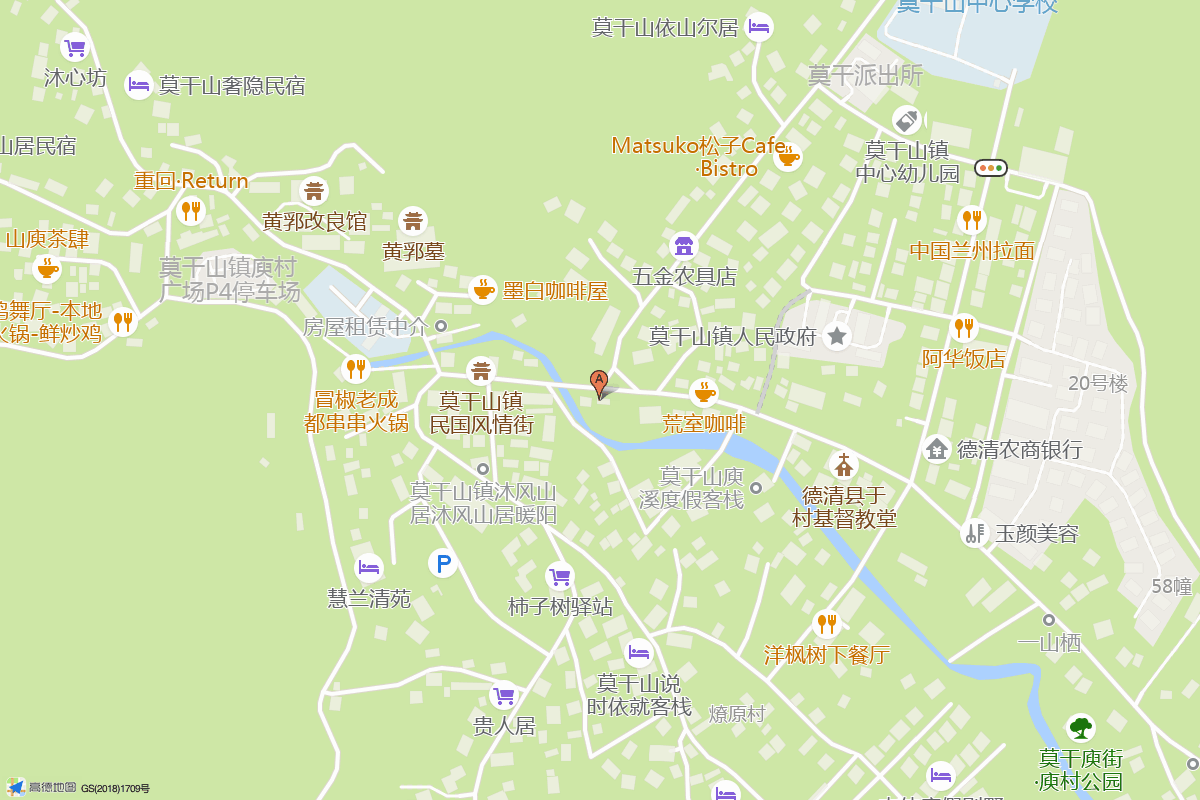 燎原剧场在高德地图中的位置