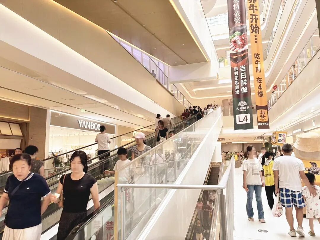 广州新塘乐益天地场内实景，赢商网原文配图
