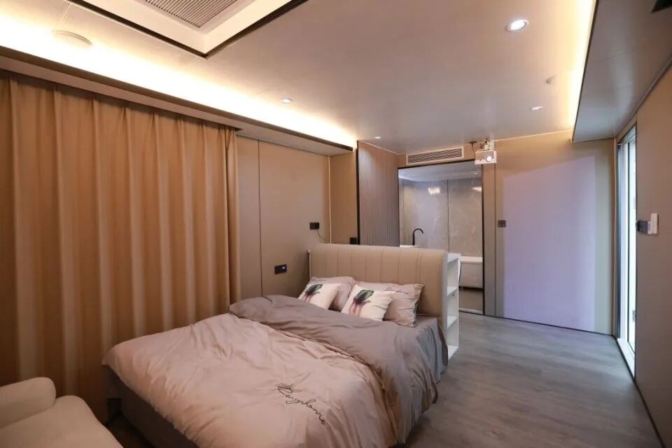 模块化建筑（MiC）客舱单元室内实景，Arcadis凯谛思原文配图